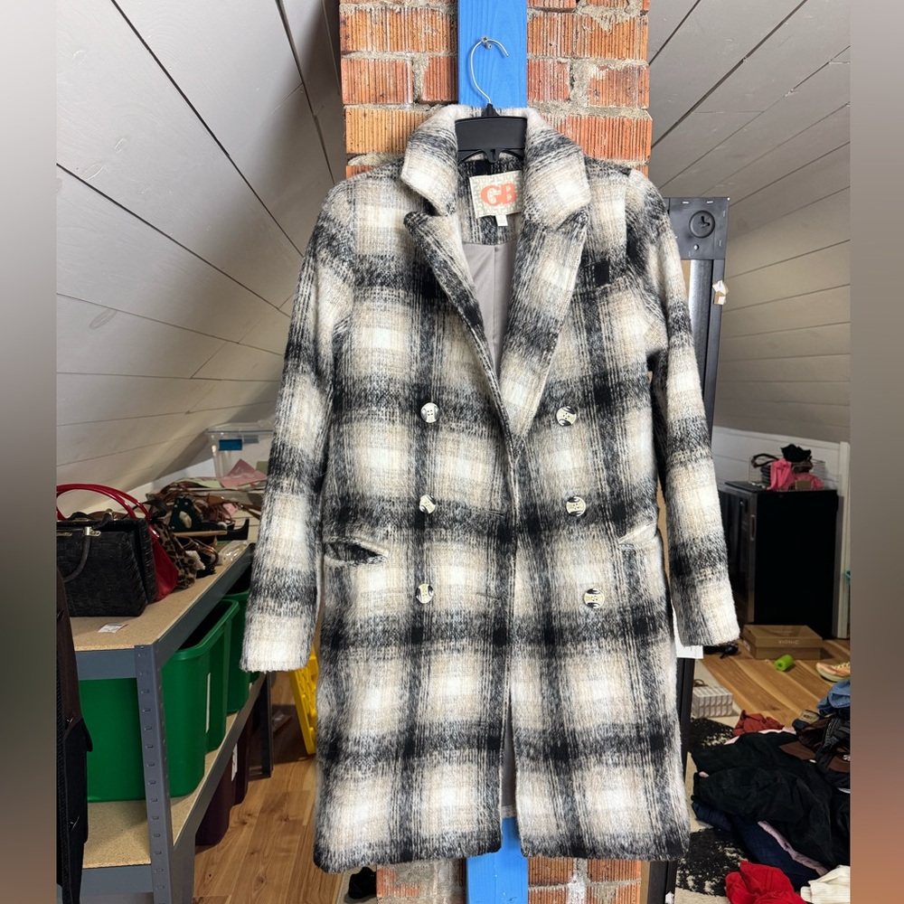 Gianni Bini Double Breasted Pea Coat - Picture 5 of 5